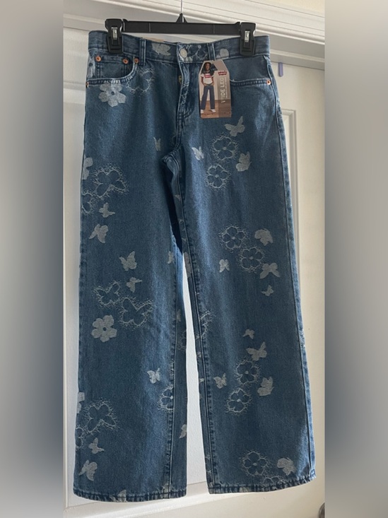 Levi's Other - Levi’s Big Girls Butterfly Wide Leg jeans